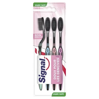 Image de SIGNAL Brosse À Dents Soin Gencive Souple Quadripack Lot De 4 Vendu Par