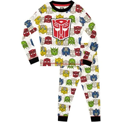 Image de Transformers Ensemble De Pyjamas Garçon Bien Ajusté 4 a 5 Ans