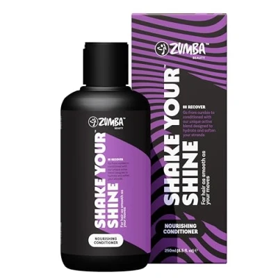 Image de Zumba Après Shampoing sans Sulfate ni Parabène Silicone à l&#039;Huile d&#039;Argan 250ml pour Cheveux Colorés et Abîmés Formule Spéciale Post Entraînement