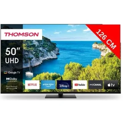 Image de Thomson 50UG5C14 TV 127 cm (50 ) 4K Ultra HD Smart Wifi Noir Neuf