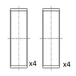 Image de Coussinet de bielle FAI AutoParts BB2068 STD