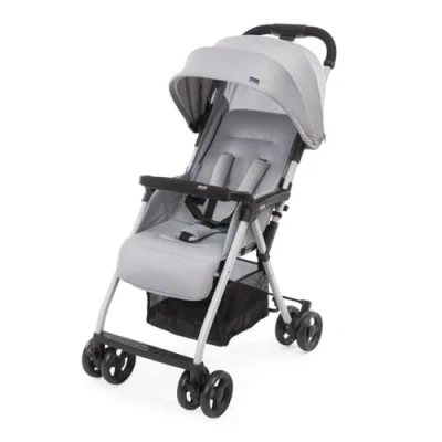 Image de CHICCO Poussette compacte Ohlala 3 Dès la naissance Jusqu&#039;à 15kg Dossier inclinable Arceau de sécurité Grey mist