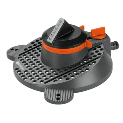 Image de Arroseur Rotatif et Sectoriel Tango Comfort de Gardena : 2 en 1 Sectoriel, Débit d&#039;Eau Portée du Jet Réglables, pour des Surfaces jusqu&#039;à 310 M² (2065 20)
