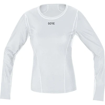 Image de Gorewear Maillot Sous Couche Coupe Vent à Manches longues pour Femme, Multisport, GORE WINDSTOPPER