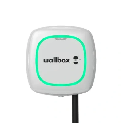 Image de Chargeur Wallbox Pulsar Plus pour véhicules électriques Puissance réglable jusqu&#039;à 22 KW, câble de Charge Type 2, Wi FI et Bluetooth, OCPP