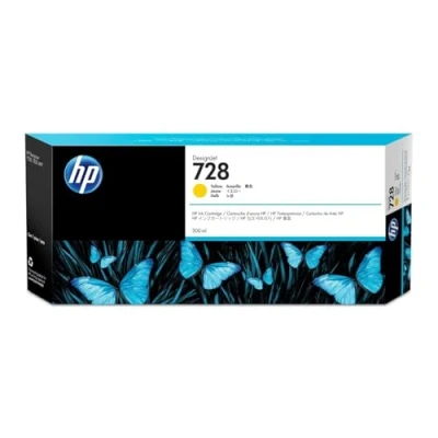 Image de HP 728 (F9K15A) Jaune Cartouche d&#039;encre