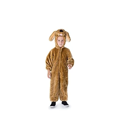 Image de Dress Up America Déguisement de chiot peluche sensationnel pour les enfants , taille 6 12 mois (poids 7 9 5 kg hauteur 61 71 cm) Comme la Présentation One Size