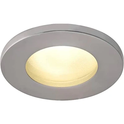 Image de SLV 1001168 Dolix Out Spot encastrable rond chromé mat 230 V IP65
