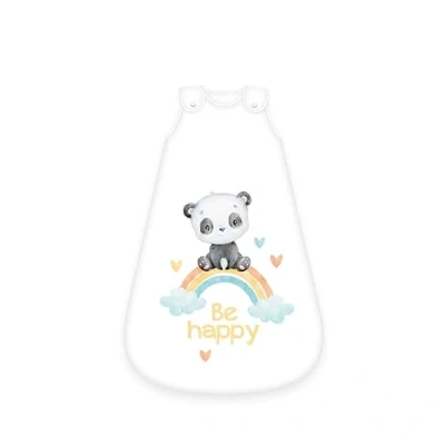 Image de Herding babybest Gigoteuse, motif Panda Arc en ciel, 70 cm, fermeture éclair sur le côté et boutons pression