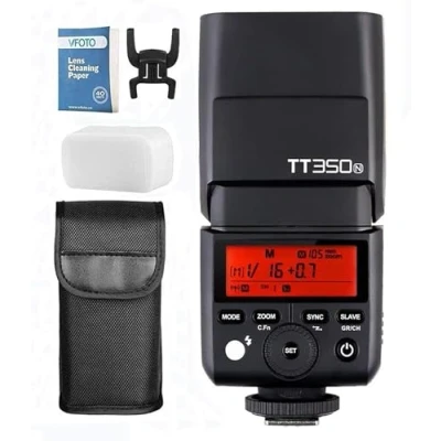 Image de Godox TT350N caméra Flash Speedlite TTL GN36 2.4G HSS 1 / 8000s pour Nikon sans Miroir DDSLR D810 D800 D750 D700 D610 D7100 D5200 D90 et à numérique