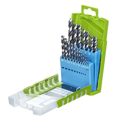 Image de KWB Batterie De rechange Top Métal perçage Hi NOX (Brève spirale Nut pour Plus stabilité, pointe conique spécial, acier inoxydable, idéal visseuse sans fil), 258819 0 wattsW, voltsV