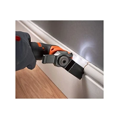 Image de BLACK+DECKER Outil Multifonction Oscillatoire 18 V sans Fil Sciage, Ponçage, Grattage et Meulage Livré avec Batterie 2 Ah, Chargeur 20 Accessoires en Coffret BDCOS18D1K QW