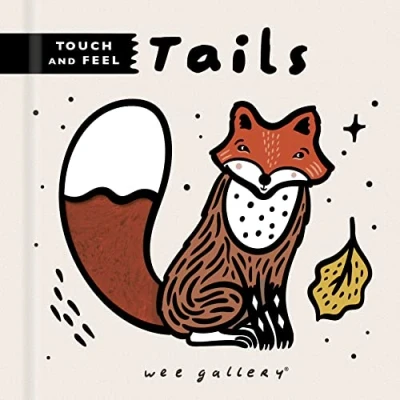 Image de Wee gallery livre tactile toucher et sentir queues