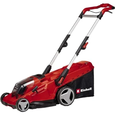 Image de Einhell Professional Tondeuse à gazon sans fil GP cm 36/41 Li Solo Power X Change (36 V,41 largeur de coupe,jusqu&#039;à 500 m²,Brushless,50L bac ramassage, 25 75 mm hauteur coupe, batterie)
