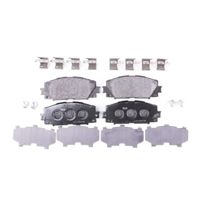 Image de HELLA 8DB 355 016 191 Jeu de plaquettes frein non préparé pour indicateur d&#039;usure avec accessoires TOYOTA: Yaris II 3/5 portes
