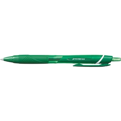 Image de UNI BALL Stylo roller gel rétractable JETSTREAM Mix SXN150C/10 pointe moyenne vert
