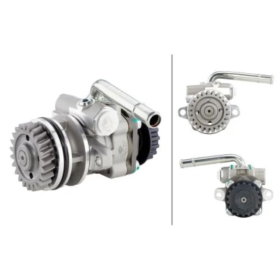 Image de HELLA 8TL 359 000 241 Pompe De Direction Assistée hydraulique 110 23 Rotation dans le sens inverse des aiguilles d&#039;une montre