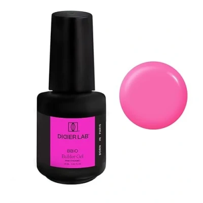 Image de DIDIER LAB BBIO Gel Construction Ongle UV en Flacon Pink Dynamic Formule Propre sans HEMA ni TPO de Autonivelant LED pour Renforcer les Ongles 15 ml