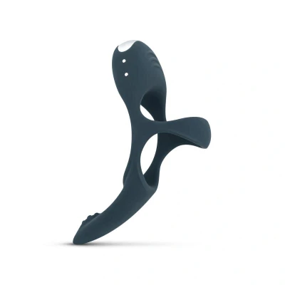Image de Triple Cockring Boners Bleu Silicone