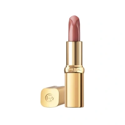 Image de L&#039;Oréal Paris Color Riche Rouge à lèvres avec finition soyeuse et mate, 12 heures d&#039;hydratation, 75% d&#039;ingrédients nourrissants, couleur nude 550 Nu Unapologetic, 4 g