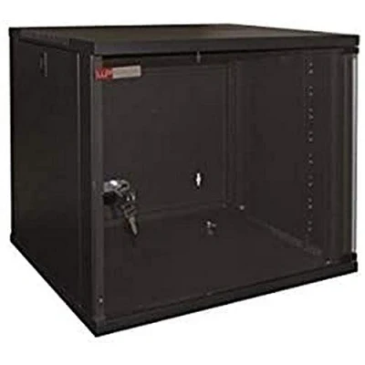 Image de Armoire Murale Rack WP WPN RWA 09604 B Noir 54x45x44,5 cm Montage à monter soi même