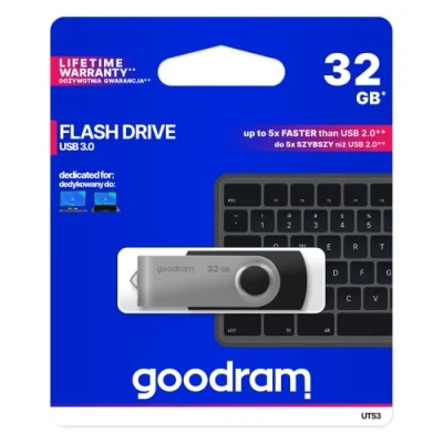 Image de Goodram UTS3 Lecteur USB Flash 32 Go Type A 3.2 Gen 1 (3.1 1) Noir