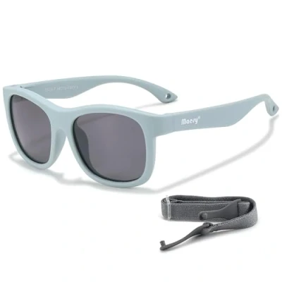 Image de Maesy Lunettes de Soleil Bébé et Tout Petit 1 3 Ans Protection UV400 Polarisée Cadre Flexible Pliable Bande Élastique Réglable Sûres Confortables Luca