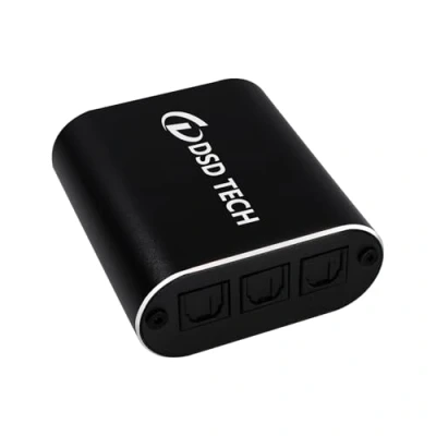 Image de DSD TECH SH AC01B Commutateur audio optique supportant 3 SPDIF IN 1 Out