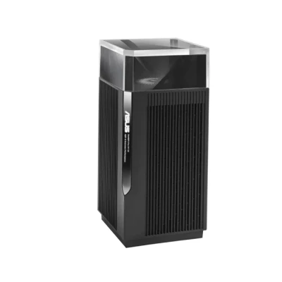 Image de ASUS ZenWiFi Pro XT12 Noir Pack de 1 Système Wi FI 6 AX Mesh, Tri Bande, 11 000 Mbit/s, 300m2, AiProtection avec TrendMicro à vie, Port WAN/LAN 2,5 Gigabit + 2 Ports LAN Gigabit, AiMesh