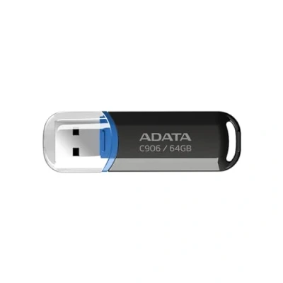 Image de ADATA C906 lecteur USB flash 64 Go Type A 2.0 Noir Neuf