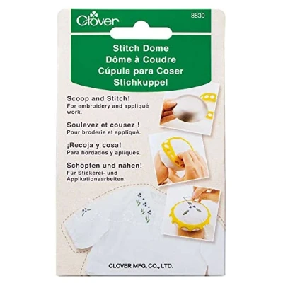 Image de Clover Stitch Dome, White, Taille Unique, 1 Piece