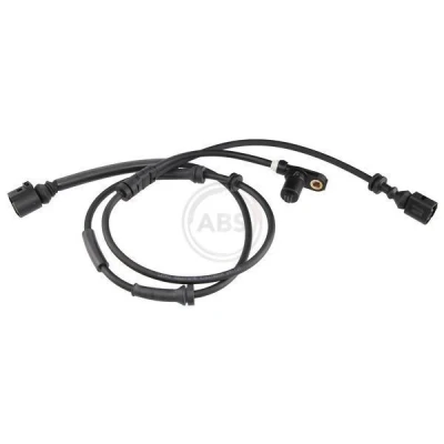 Image de A.B.S. 30228 Capteur ABS passif 1100 avec contact du palpeur d&#039;usure intégré noir VOLKSWAGEN: Sharan I, FORD: Galaxy Mk1 MPV, SEAT: Alhambra I