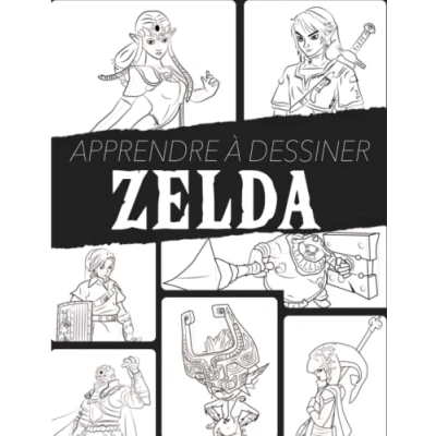 Image de apprendre à dessiner ZELDA: Une méthode facile pour les personnages préférés de Zelda
