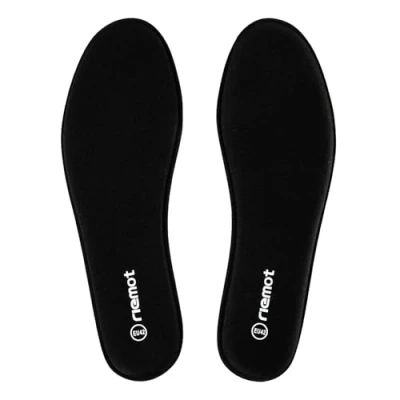 Image de riemot Semelles Chaussures Confort Homme et Femme, Semelle Memoire de Forme Offrant Superbes Absorption des Chocs Amortissantes, Coussinet Chaussure pour Toutes les Noir EU 46