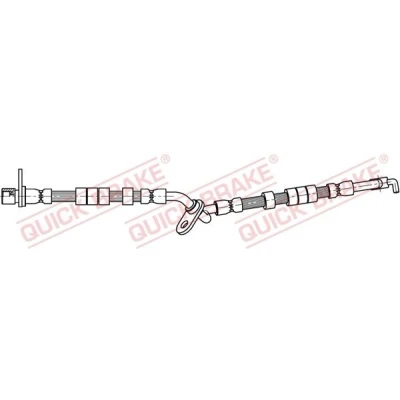 Image de QUICK BRAKE 58.839 Flexible De Frein 258, 254 MAZDA: 6 Berline, 5 portes, Break