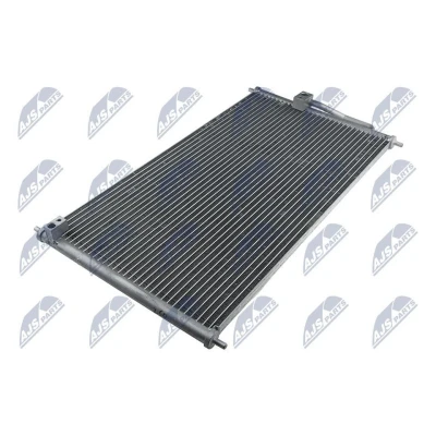 Image de NTY CCS HD 003 Condenseur De Clim sans déshydrateur Aluminium 600 HONDA: CR V 1, Integra II Coupe