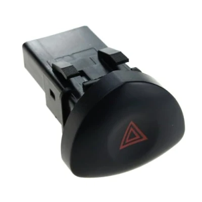 Image de Interrupteur Bouton de Warning Feux Détresse compatible avec CLIO II 1998 à 2006 8200060036 8200442723 8200634256