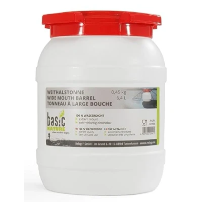Image de Relags Tonneau Rond à col Large citerne Unisexe, Blanc, 6,4 L