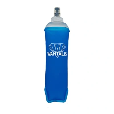 Image de Flasque de running 500ml souple pour sac d’hydratation Gourde avec valve sécurité à mordre Profil ergonomique Sans BPA