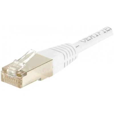 Image de Dexlan Cordon reseau patch RJ45 FTP CAT 6 0,5 m Blanc