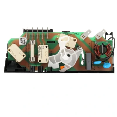 Image de Verrouillage de porte Brandt AS0017645 module fermeture + interrupteurs fusible