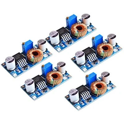Image de TECNOIOT 5pcs XL4005 Adjustable Step Down Power Supply Module LED Lithium Charger Board