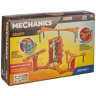 Image de Geomag Mechanics Gravity 773, Motor Jeu de Construction 7 ans to 99 ans, 169 Pièces