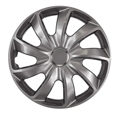 Image de NRM Enjoliveurs Universels STIG Graphite 15&quot;, Set 4 pièces