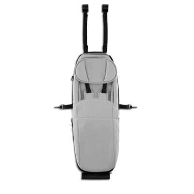 Image de Hamac pour remorque vélo HAUCK Lounger 2 Gris Siège bébé Confortable et évolutif