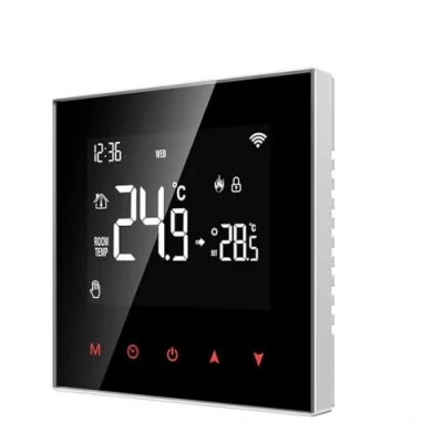 Image de Avatto Smart Boiler Heating Thermostat WT100 3A WiFi Tuya, Noir
