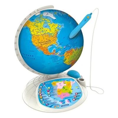 Image de Clementoni, Globe terrestre interactif, 55117, Multicolore