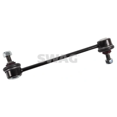 Image de SWAG 90 93 4559 Biellette de barre stabilisatrice Essieu avant gauche 216 M10 x 1,25 avec écrou autobloquant Acier noir HYUNDAI: i20 I 3/5 portes