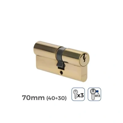Image de Pompe en laiton à levier court R13 EDM 5 clés de sécurité incluses Multicolore 70 mm