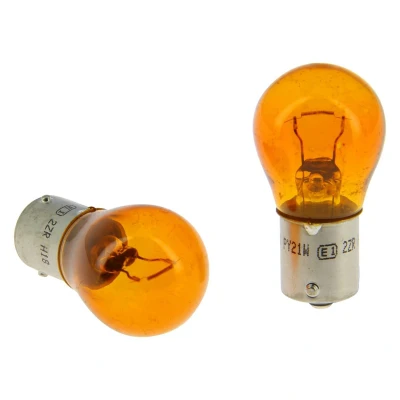 Image de XL 132328 Ampoule, feu clignotant 12 21 PY21W BAU15s RENAULT: CLIO 3, 4, 2, PEUGEOT: 308 II 3/5 portes, 206 208 I portes